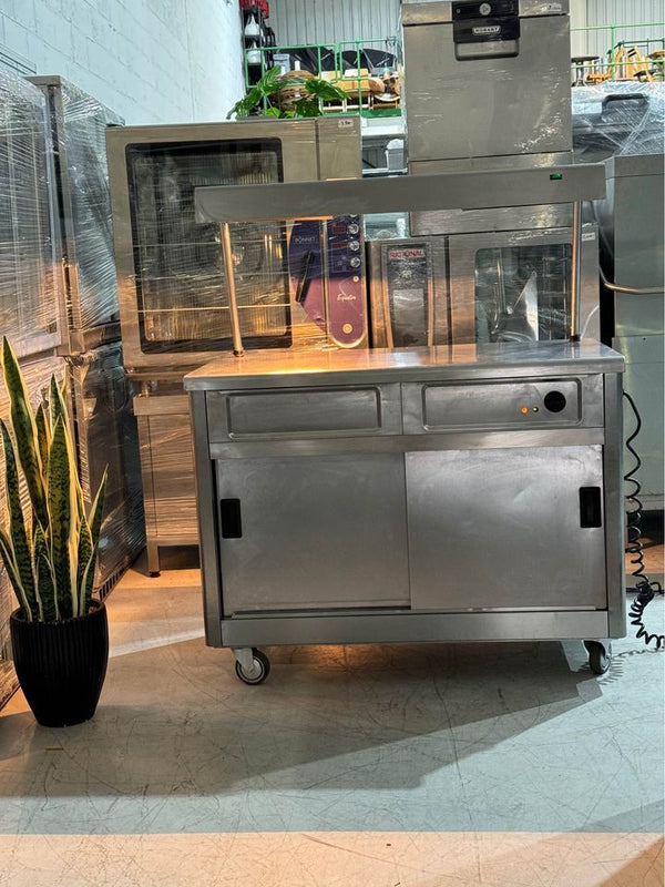 Commercial Professional Lincat Hot Cupboard with Chef Pass