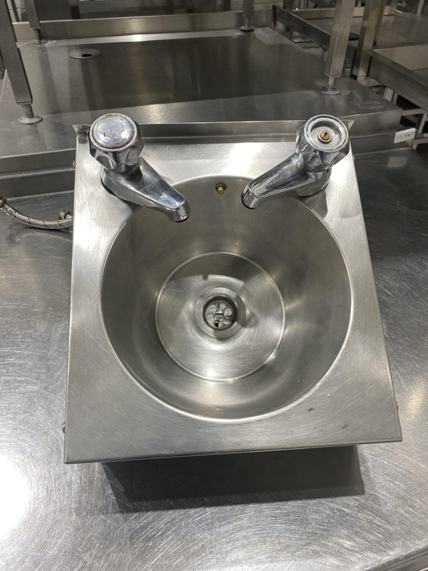 Stainless Steel Hand Wash Basin Sink with Taps, UK Trap, and Waste: Quality Hygiene Solution - Caterwiz - Caterwiz - Caterwiz
